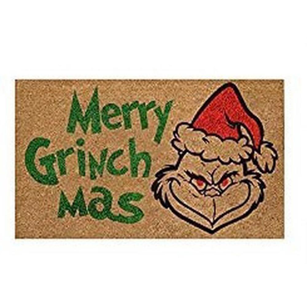 Christmas Water-Saving Checkered Print Carpet Home Decor, Soft And Absorbent, Non-Slip & Dirt-Proof, Bathroom Or Entrance