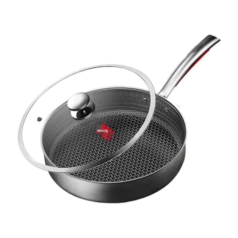 KOBACH 316L Stainless Steel Non-stick Frying Pan with Spatula