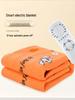 Extra Large Electric Blanket with Dual Temperature Control, Perfect for Three-Person Use, Dorm Room Safe, No Radiation.