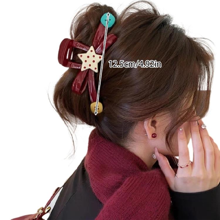 Trendy Hair Clip for Women Stylish Barrettes Gentle on Fine Hair Suitable for Professional Occasion and Night Event