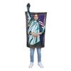 Halloween Cosplay Costume Sponge Suit With Statue Of Liberty Frame For Adult And Kids Party
