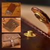 Miraiya Leather Craft Snap Fastener 60 Pairs for Jumper Snap Jeans Handmade with Storage Case Pairs 9 Set, (5 Types), Fasteners, Hooks, Buttons,