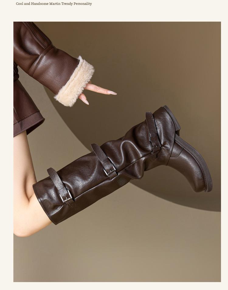 Children's and Women's Western Riding Boots (In Stock) - 2026 Autumn/Winter Mid-Calf Slouch, Thick-Soled Ankle, and Pants Styles.