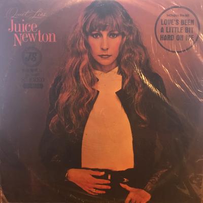 LP Record JUICE NEWTON  Quiet Lies JS5482 New Jen Sheng 1982 Taiwan Rock Used