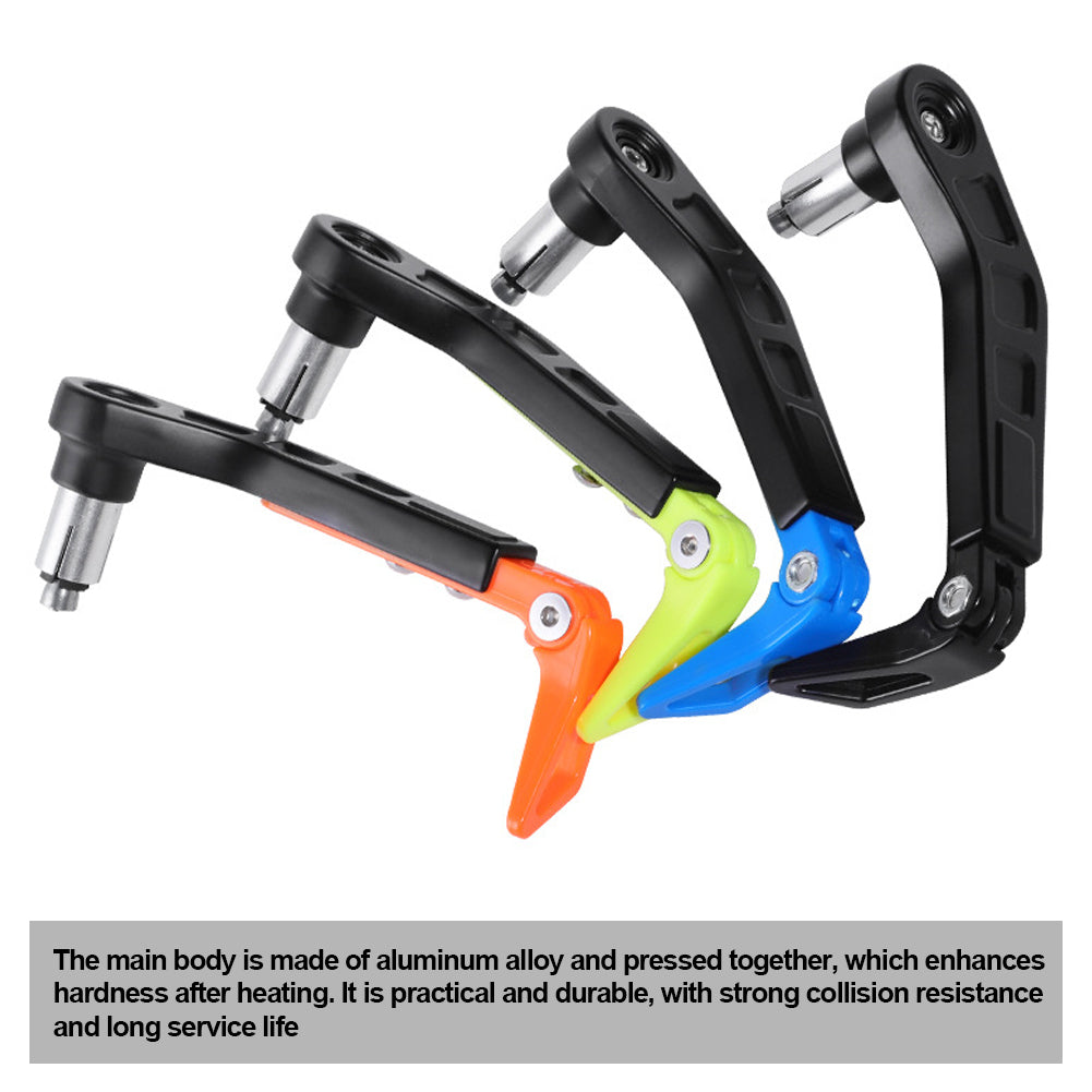 2Pcs Motorcycle Brake Clutch Levers Guard Protector Aluminum Alloy Modification Anti-Fall Brakes Hand Guard Bow Protection Rods