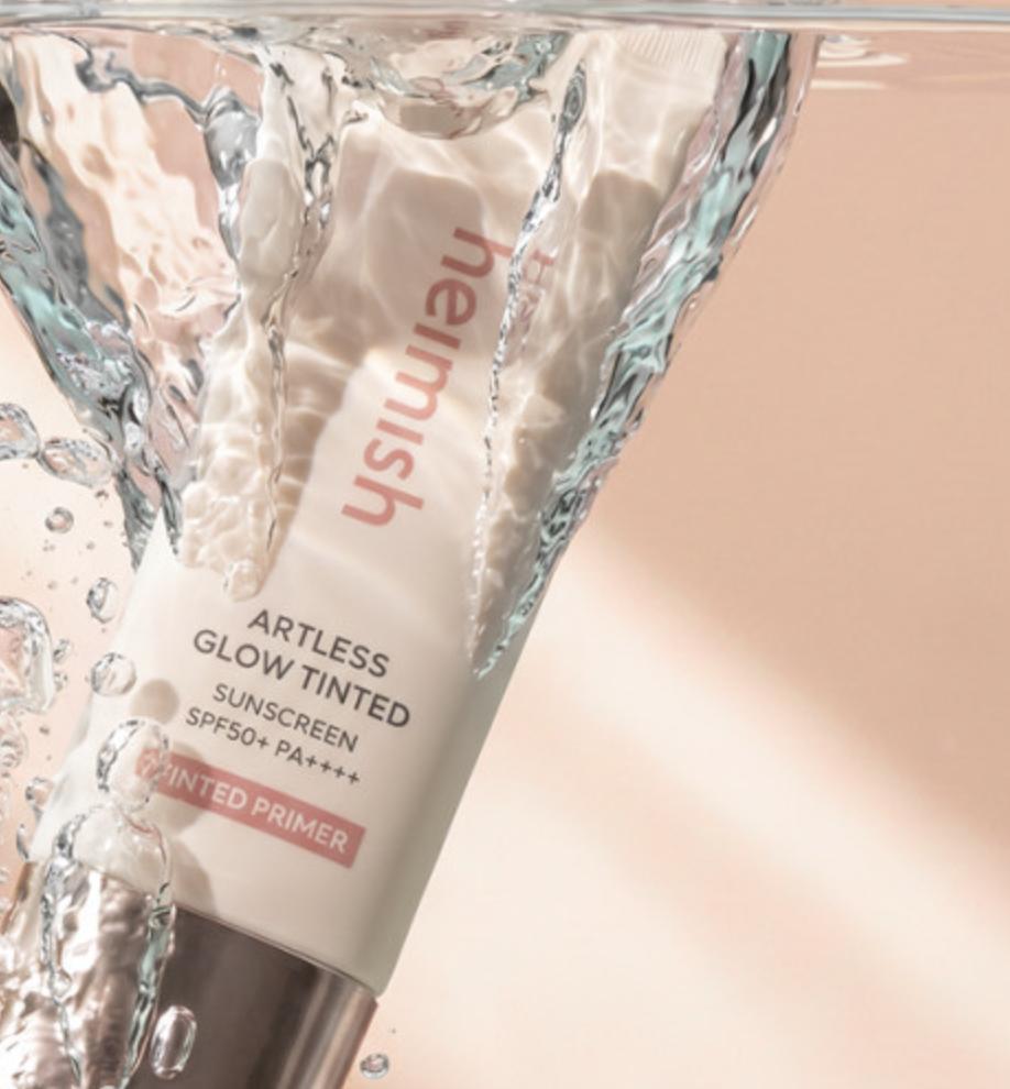 Heimish Artless Glow Tinted Sunscreen SPF50+ PA++++ 40ml UV Protection Glow Base