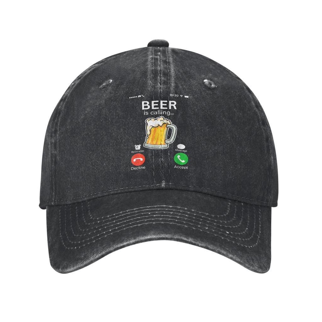 Vintage USA Flag Beer Baseball Cap Unisex Women Distressed Denim Washed Snapback Hat Outdoor Workouts Adjustable Hats Cap