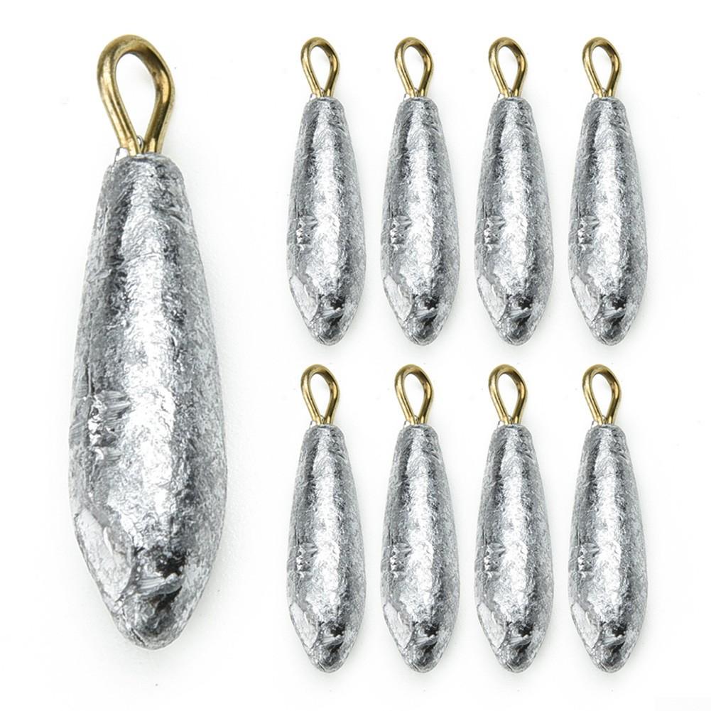 Buy 50x 10g Fishing Weight Fishing Sinker Lead Shot Sinker Replacement