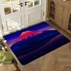 Mount Fuji Floor Mat Soft Thickened Absorbent Non-Slip Bedroom Living Room Door Mat Home Decor Flannel Rugs