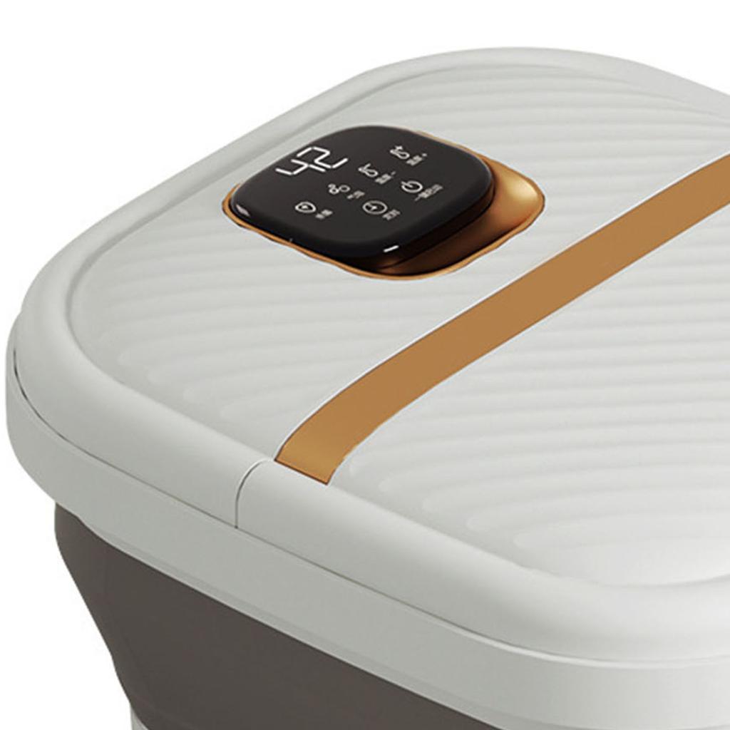 Fußbadewanne mit Massagegerät und Wärme PP TPE Faltbare Elektrische Fußbadewanne mit Massagerolle für