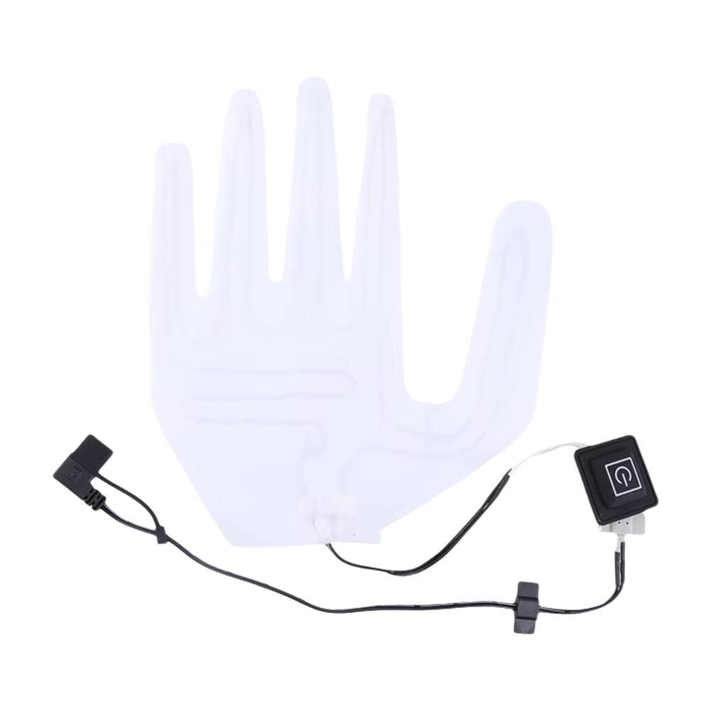 

Мотоциклетные перчатки с подкладкой из нагревательного листа, пять пальцев обернуты в теплую USB-пленку для нагрева композитного волокна, терморегулирующую перчатку