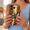 Lovely Xmas Pet Protective Case For iPhone 16 15 14 13 12 Pro Max, Christmas Gift For Cat Lovers