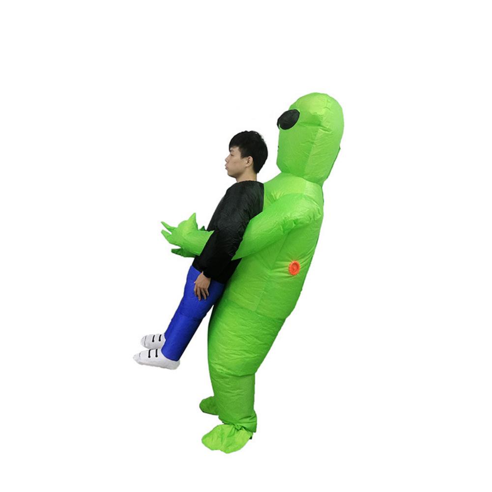 Inflatable Alien Costumes Shake Halloween Alien Ghosts Inflatable Clothes Show Props