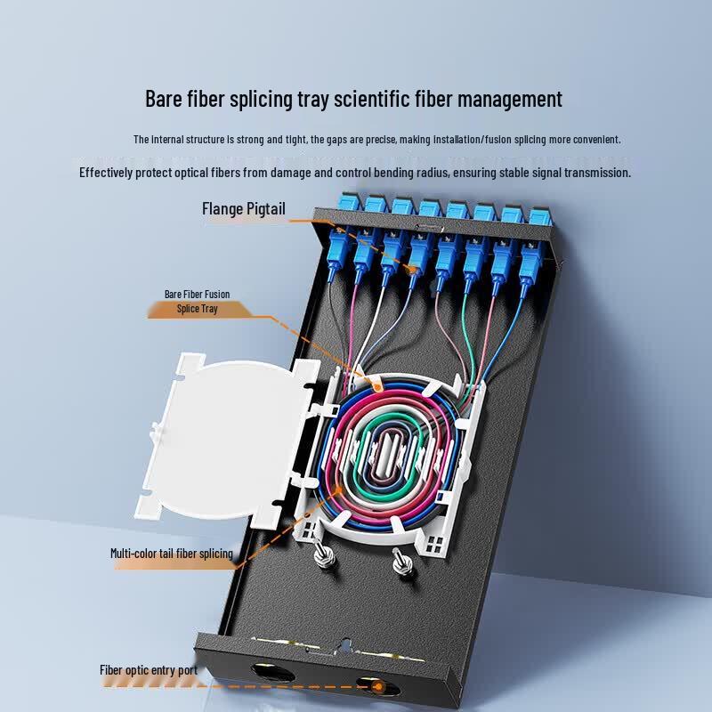 SAMZHE LC Single-Mode Fiber Optic Terminal Box
