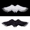 Angel Wings White Feather Swallow Shaped Wings Adult And Children'S Performance Halloween Props Bride Flower Child Dressing