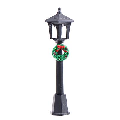 1/12 Dollhouse Mini Street Light Models Dollhouse Christmas Street Lamp Ornament Dolls House Micro Fairy Garden Decoration