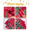 Christmas Short Curtains Merry Christmas Decorations for Home 2025 Navidad Natal Curtains Valance Xmas Ornament New Year 2026