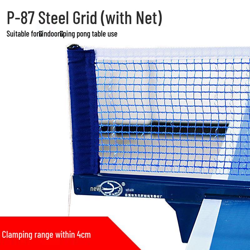Universal Retractable Whale Ping Pong Net - Portable Outdoor Table Tennis Net with Stand