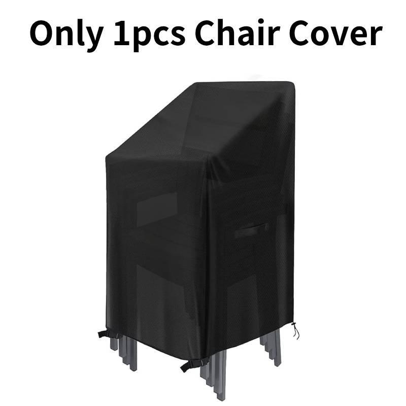 

Stacking Chair Garden Covers Waterproof Outdoor Patio Windproof Oxford Cloth