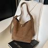 This Year's Popular Popular Bag Women's Large-capacity 2025 New Autumn and Winter Versatile Messenger Simple Tote Bucket Bag