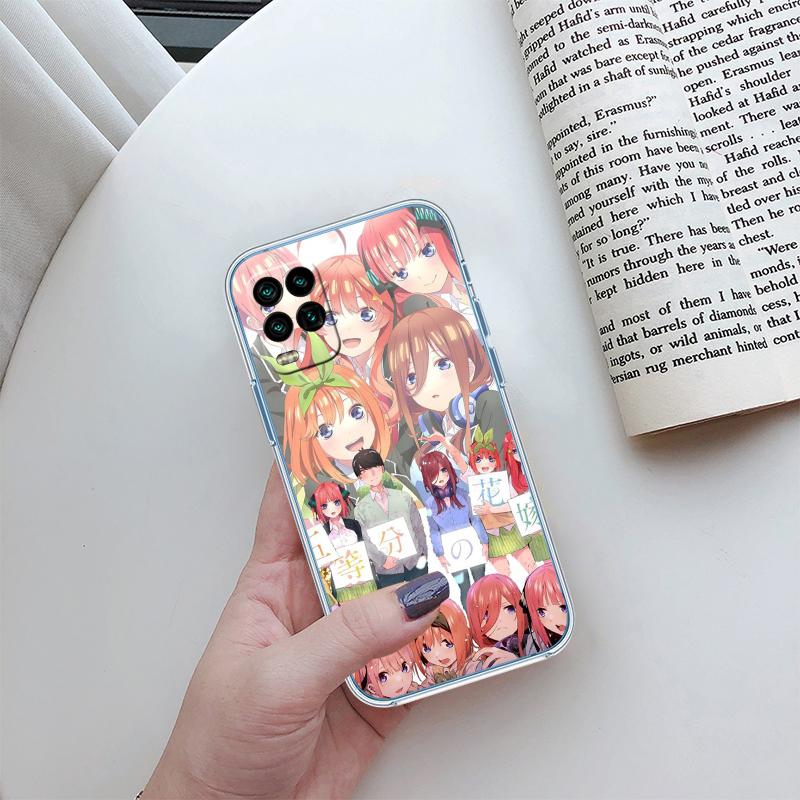 

RP47 Miku Nino Itsuki Nakano Transparent Phone Case for Samsung Galaxy A04 A04S A14 A23 A34 A54 M23 M33 M52 M53 Galaxy A04s