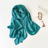 Solid Color Headscarf Long Scarf Women'S Silk Scarf Hot-Selling Scarf Scarf Shawl Multi-Purpose Hijab