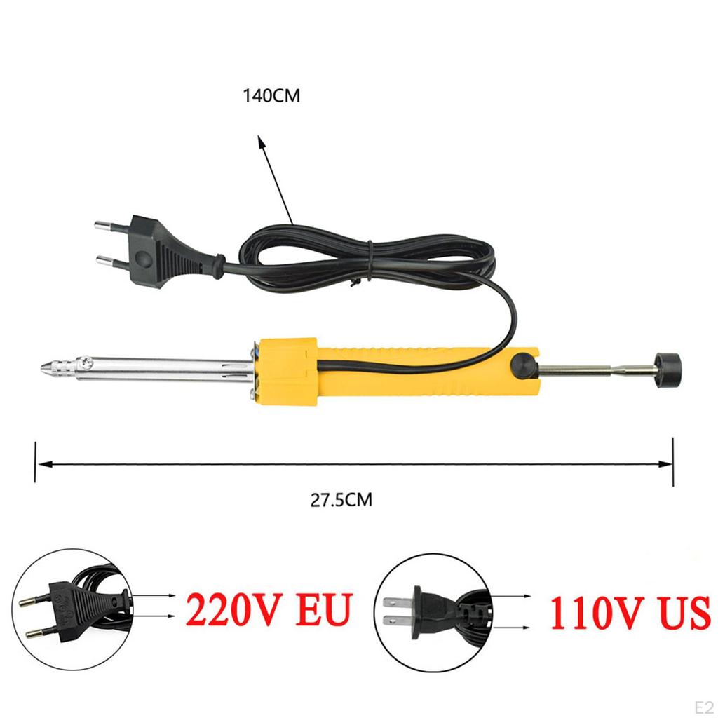 Electric Desoldering Iron Repair Solder Removal Tool Repairing Portable Welding Soldering DIY