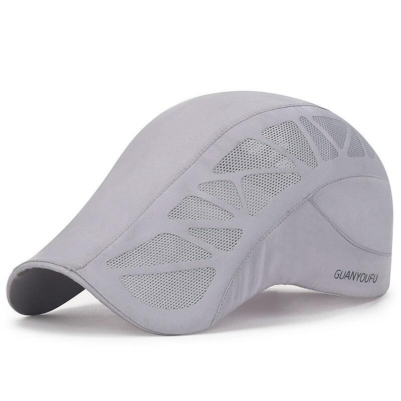 Northwood Casquette d'été solide pour hommes avec bérets en maille, chapeau d'extérieur respirant à séchage rapide pour femmes