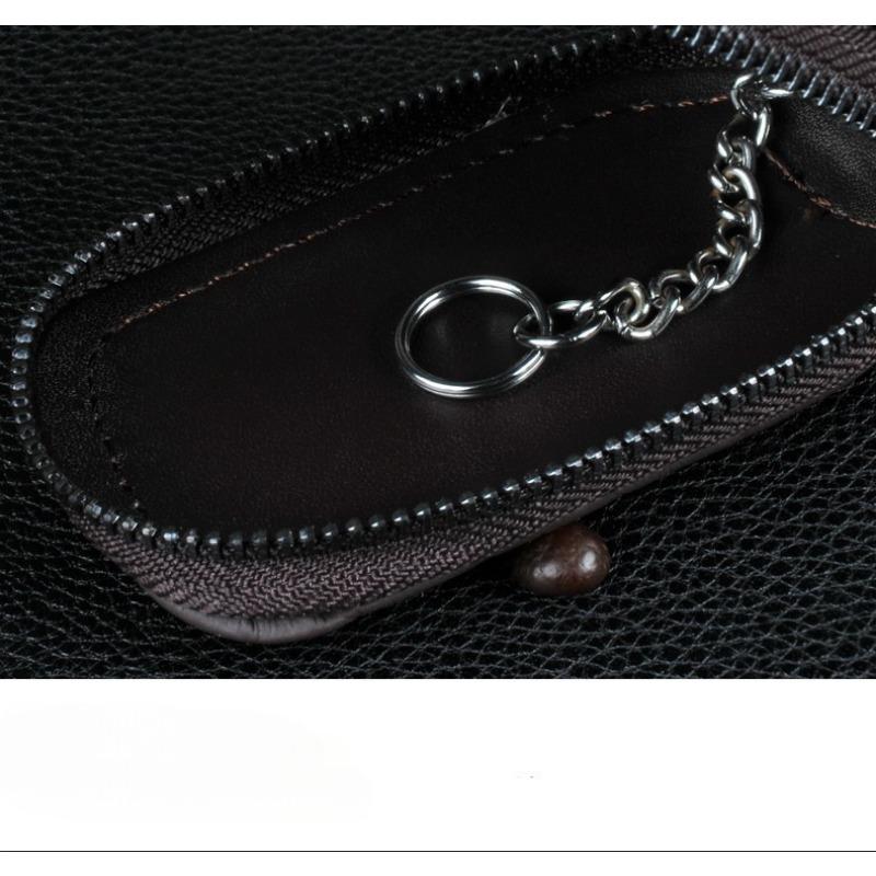 1 шт. кожаный держатель для ключей — фото 5