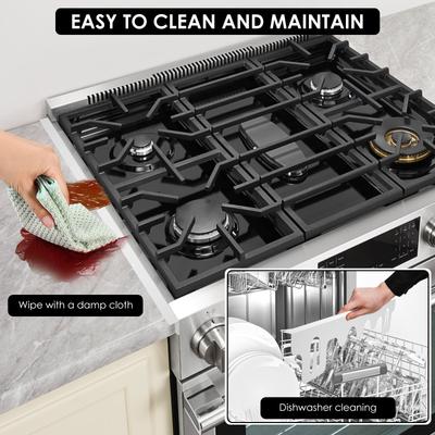 Bandes de protection pour espace de cuisinière en acier inoxydable, résistantes à la chaleur, pour combler les espaces entre la plaque de cuisson et le plan de travail