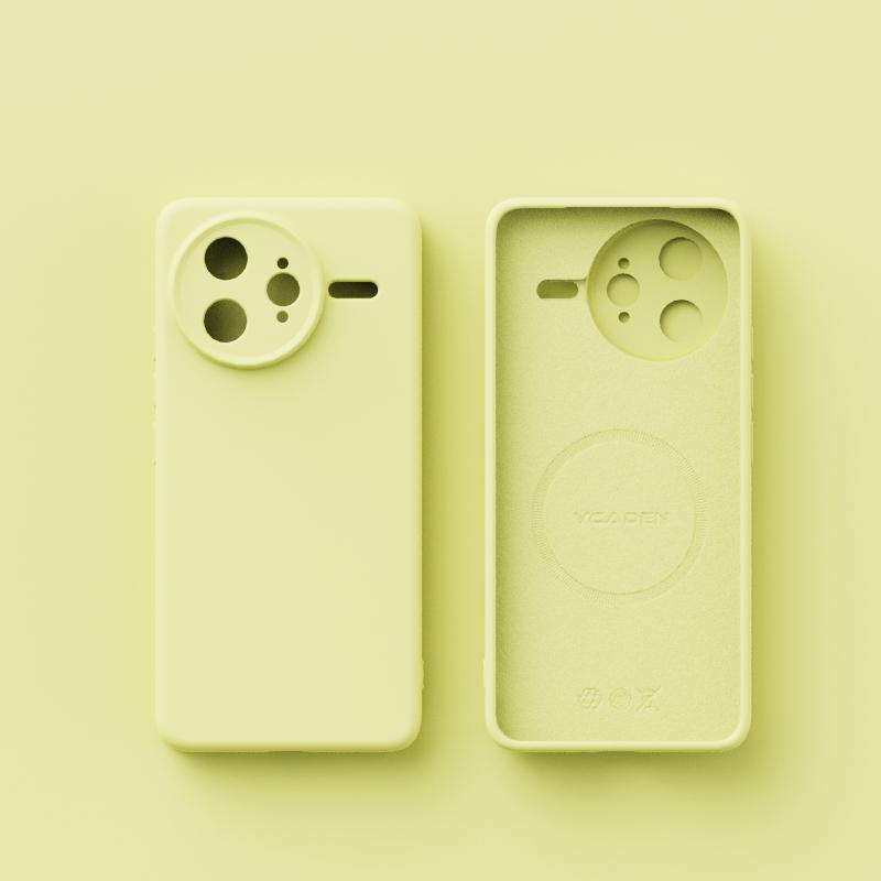 

Для беспроводной зарядки Magsafe Мягкий жидкий силиконовый чехол для телефона для XIAOMI Poco F7 Ultra F6 F5 Pro F3 Магнитная тонкая защитная крышка For Poco F3