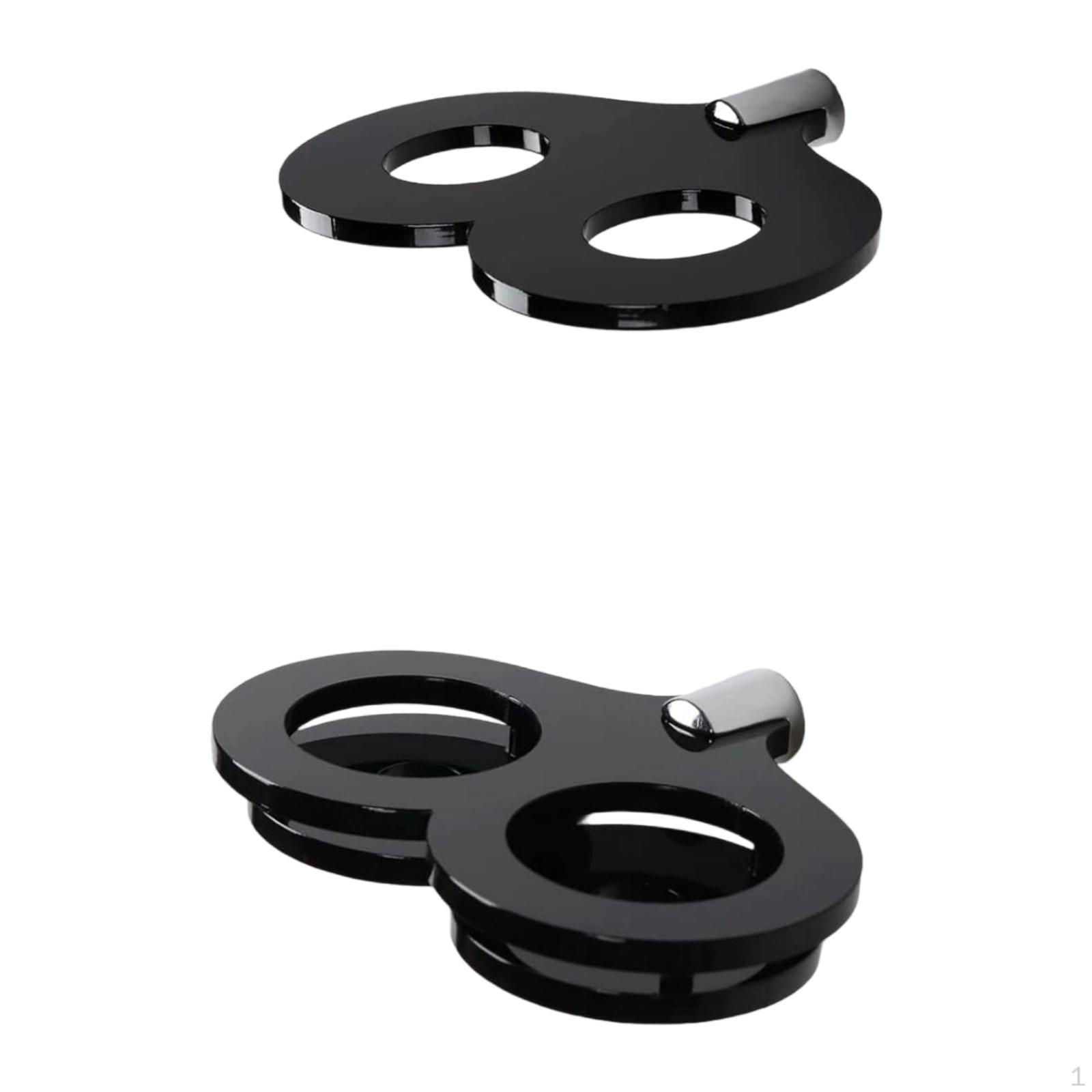 

Light Stand Wall Mount Holder,Acrylic,for Most Hilts,Wall Mounted Hanger Storage Display Rack чёрный