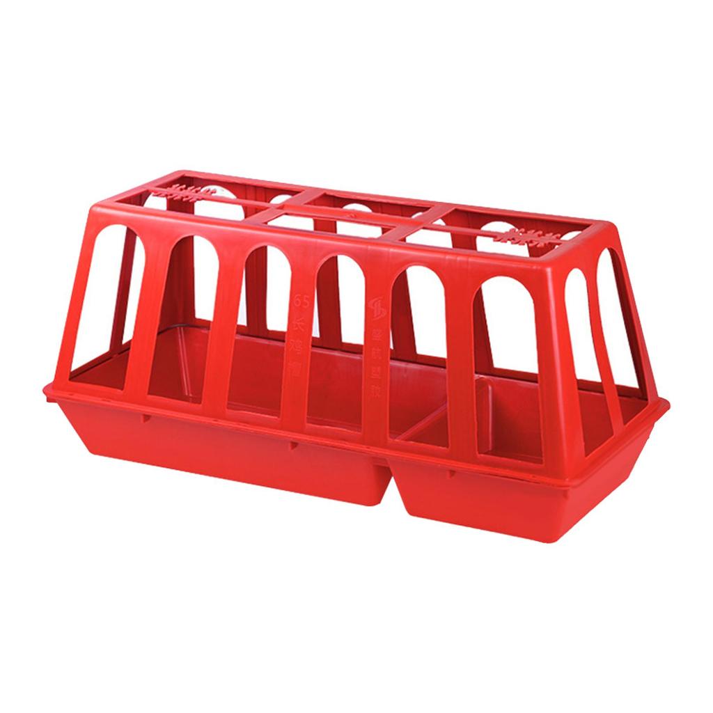 Poultry Chicken feed Trough Feeder Drinker Food Dispenser Convenient Durable 56cmx28cm