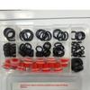 100Pcs Rubber Faucet Washer Kitchen Bathroom Faucet Water Seal Ring Leak-Proof Gasket Kit For Plumbing Plug Sealing Connections