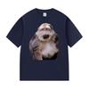 Xing Xing The Monkey Funny Meme T Shirts Men Clothing Fashion Cotton Short Sleeve T-shirt Unisex Retro Harajuku Oversized Tshirt