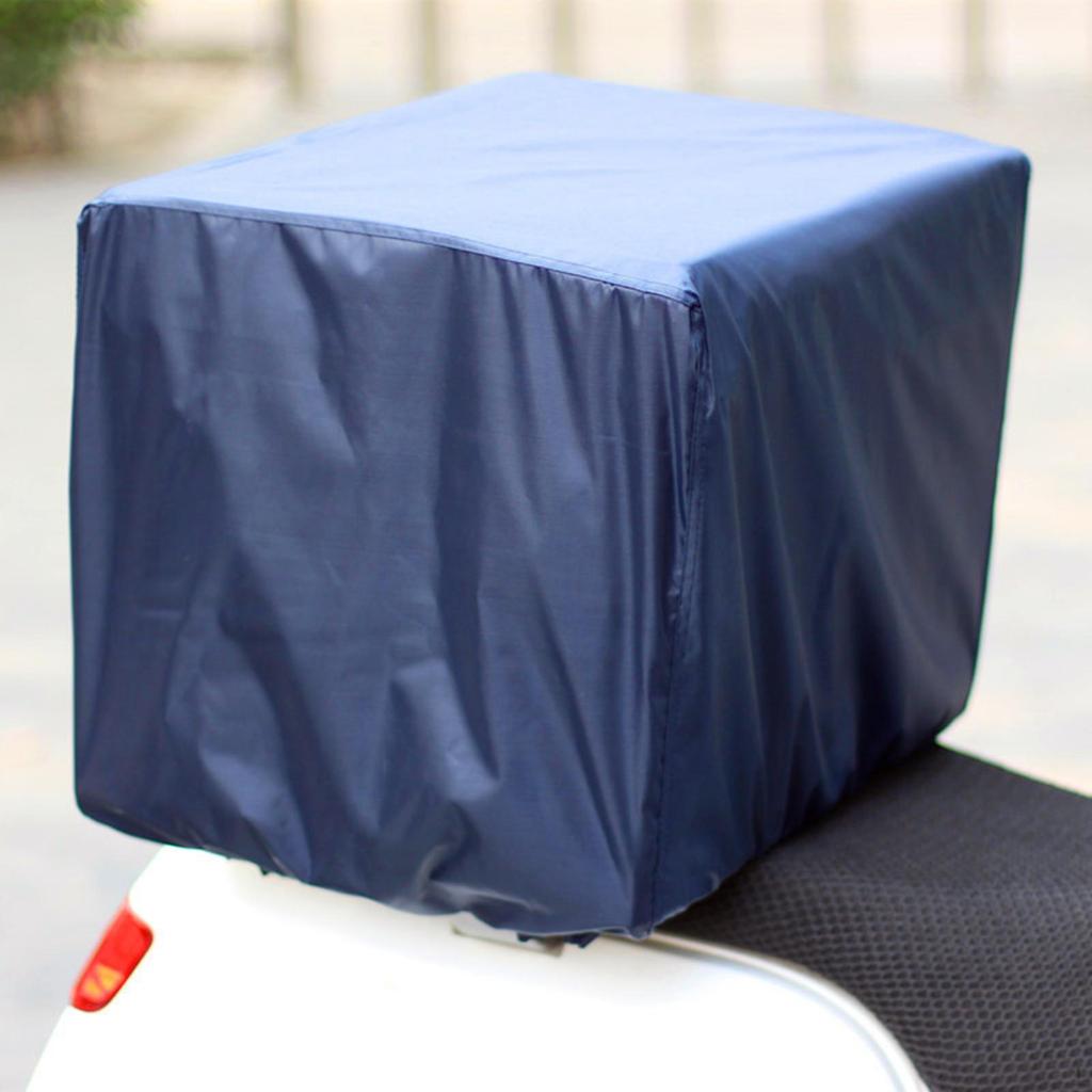 Delivery Box Rain Cover Bag Supplies Rainproof Storage Bike Basket for