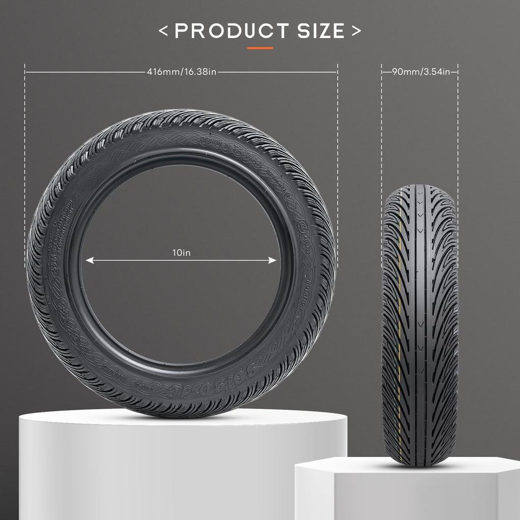 PaoWin 90/90-10 Tire 8PR TL, 90/90-10 Motorcycle Tire, 90/90-10 Electric Scooter Tire, 90/90-10 Electric Bike Tire, 90/90-10 Motorcycle Tire, X-332