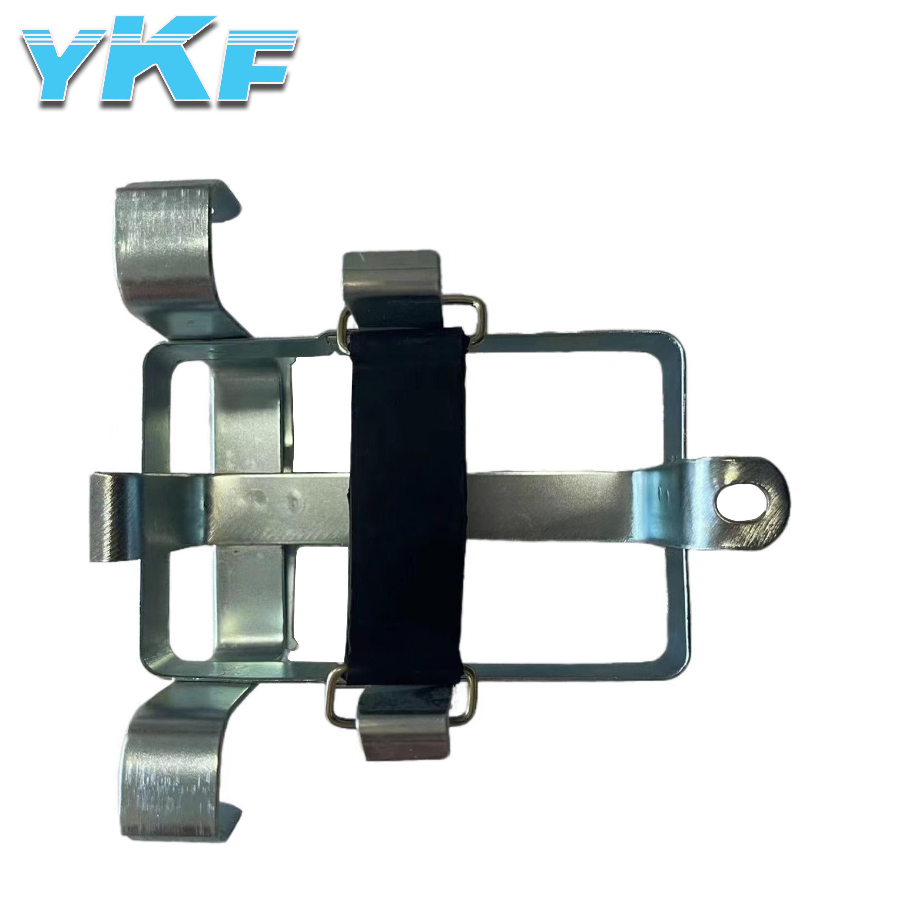 CT70 6V or 12V Battery Bracket and Strap for Honda DAX CT70 Motorcycle battery box серебряный