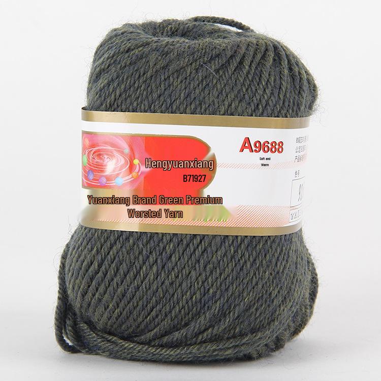 Hengyuanxiang A9688 80% Wool 20% Acrylic Hand & Machine-Knitted Yarn