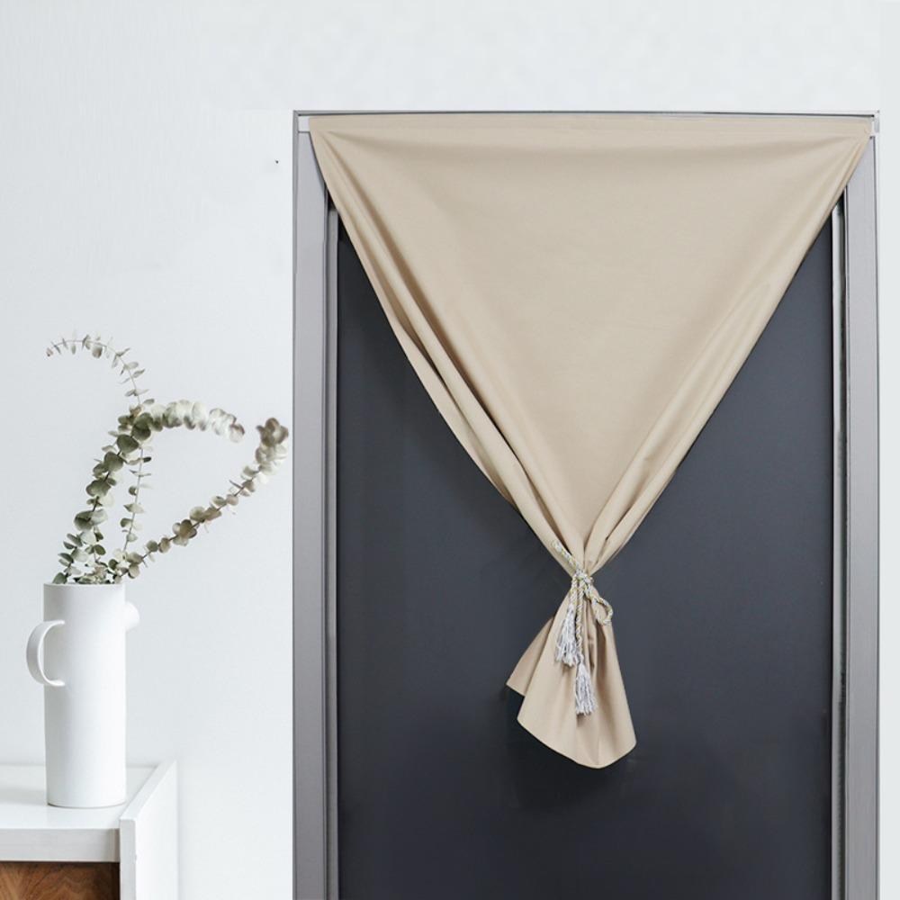 Simple Sheer Curtain Solid Color Tulle Curtain New Window Drapes  Home Living Room Decor