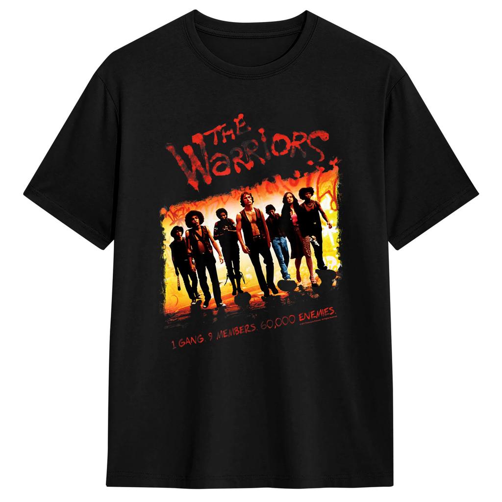 The Warriors T Shirt Summer Cotton T Shirts For Unisex Harajuku Printed Tshirt Short Sleeve Vintage Tees