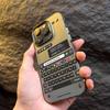 Creative Cool Chat Interface Matte Texture Phone For iPhone 16 15 14 13 12 11 Pro Max Shockproof Bumper Cover Case Funda