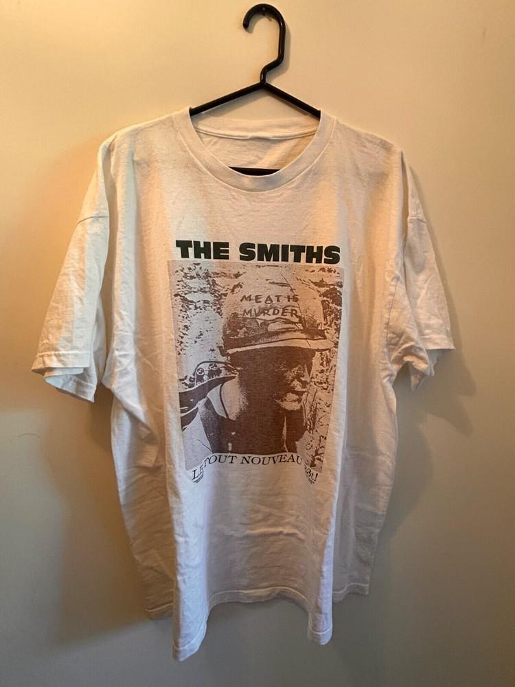 The Smiths Meat Is Murder shirt White Color Reprint SHirt AN50319 Unisex T-Shirt L