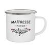 Merci Maîtresse Printed Mugs Coffee Cups Drinks Water Milk Cup Enamel Mug Gifts Idea for Teacher End of School Year Gift