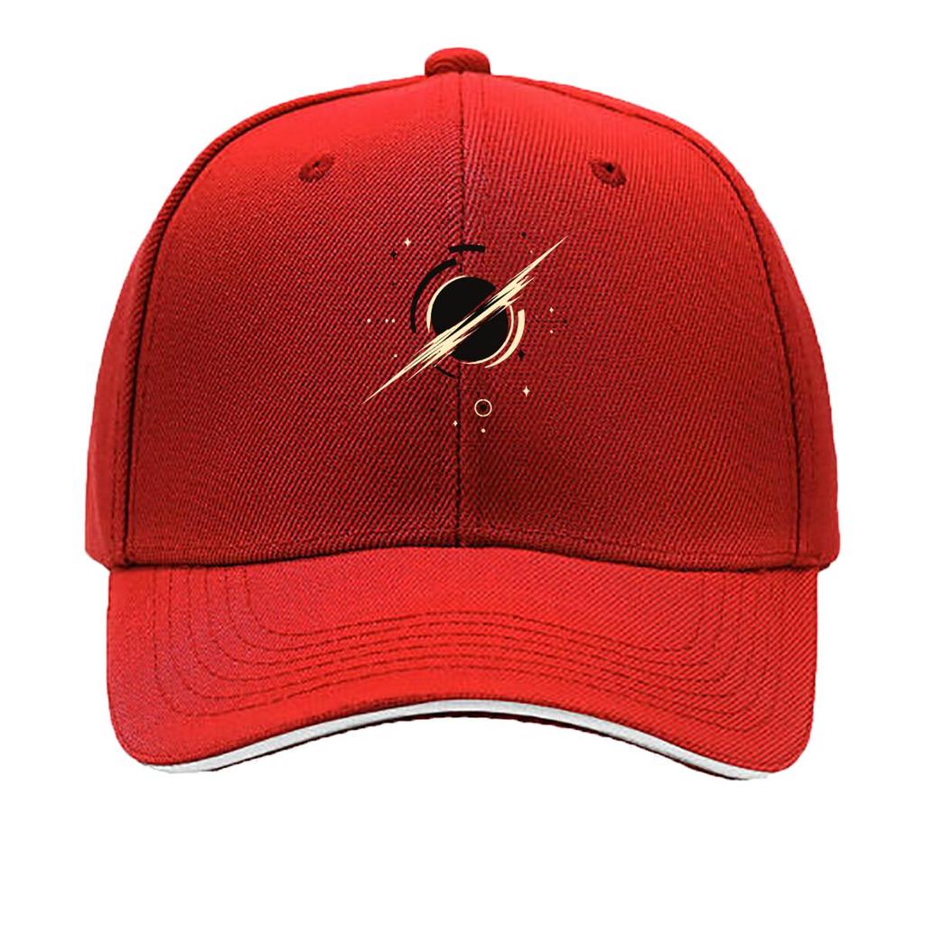 Cosmic Eclipse Ring Minimal Vector Sandwich Baseball Cap Sun Cap Outdoor Workouts Hat