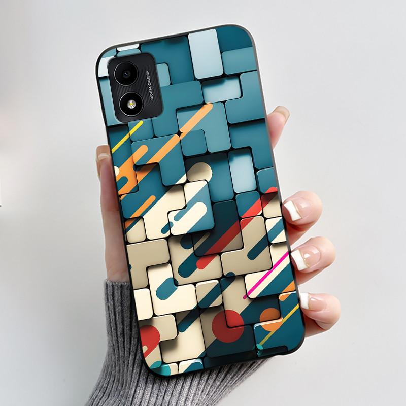 Casing For TCL 305i 5164D Phone Case Aesthetic Luxury Cute Cool Boys Girls Soft silicone Protective Back Cover Black TPU Shell