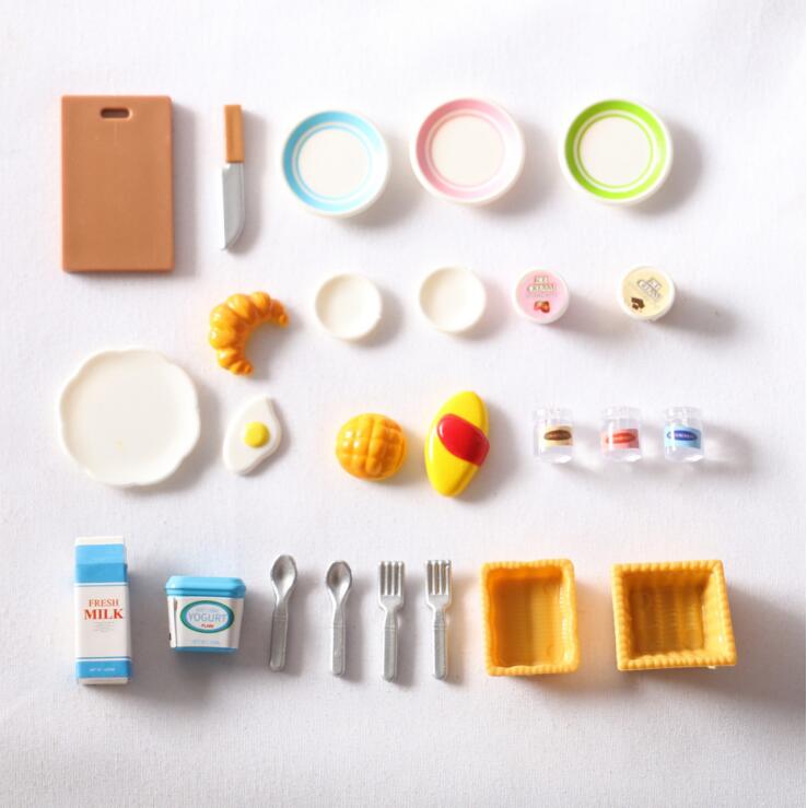 Mini Dollhouse Miniature Kitchen Utensil Cooking Ware Play Kitchen Toy Mini Pot Boiler Pan with Lid Kettle Doll House Acc