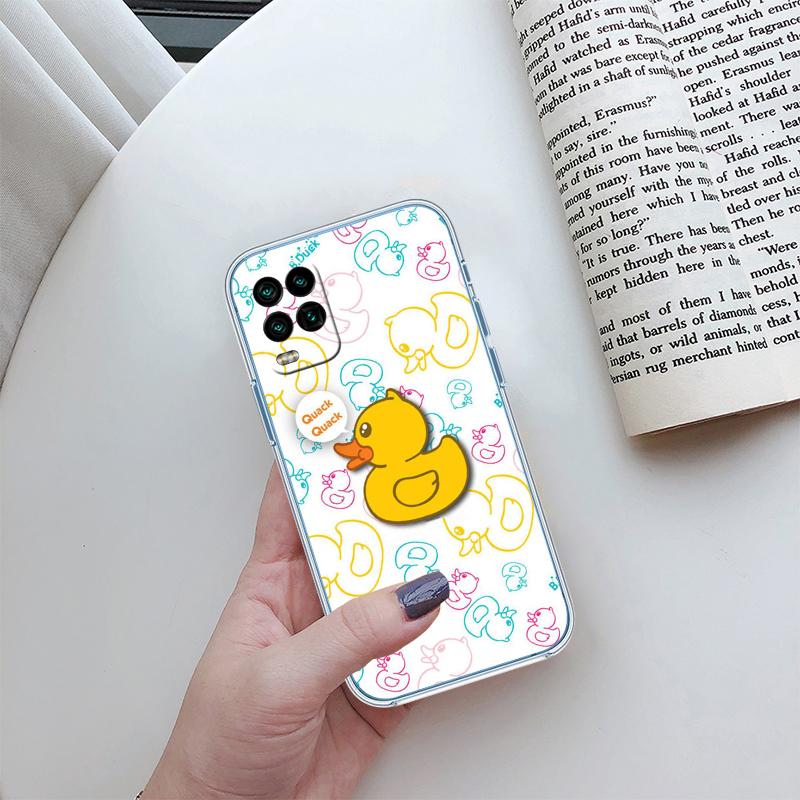 DUCK Cartoon Phone Case for Motorola Moto G10 G20 G30 G31 G32 G34 G35 G41 G42 G50 G51 G52 G55 G60 G60S G62 G71 G72 G75