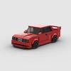 Technical Speed Car MOC City Racing Car Rally Building Blocks Bricks Set Retro Ornament Diy Toys For  Kid Adults Birthday Gifts