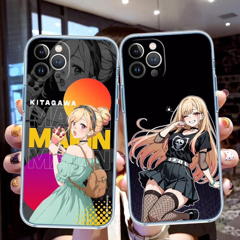 LO60 Marin Kitagawa Soft Shell Transparent Phone Case for Samsung Galaxy A04 A04S A14 A23 A34 A54 M23 M33 M52 M53